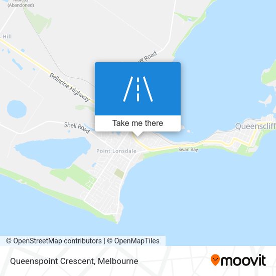 Queenspoint Crescent map