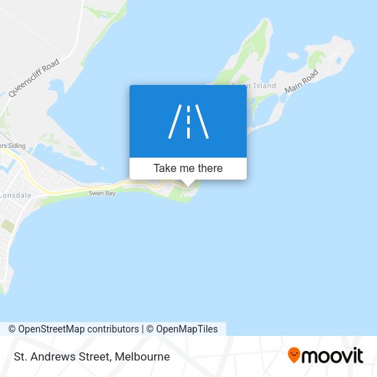 St. Andrews Street map