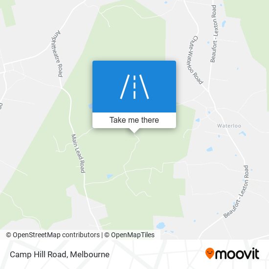 Camp Hill Road map