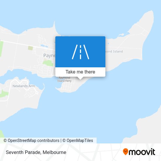 Seventh Parade map