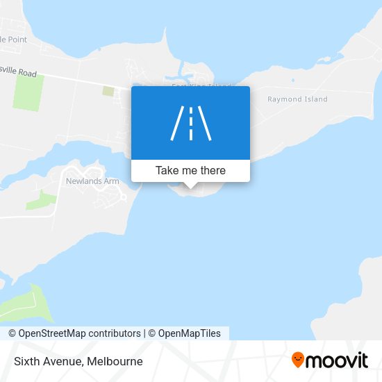 Sixth Avenue map