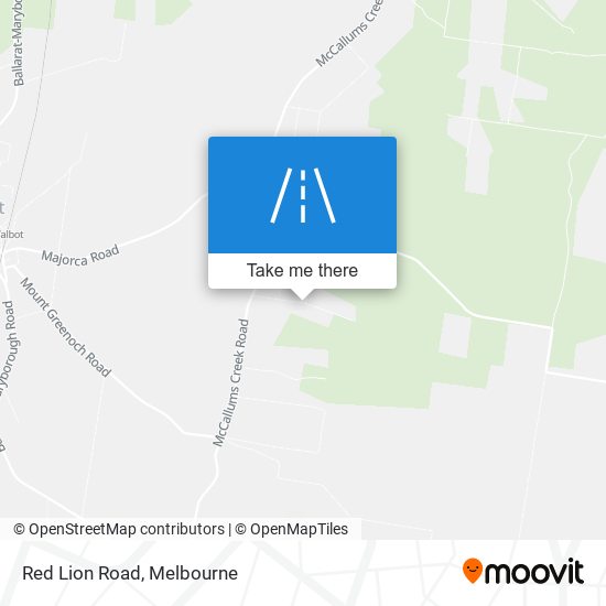 Red Lion Road map