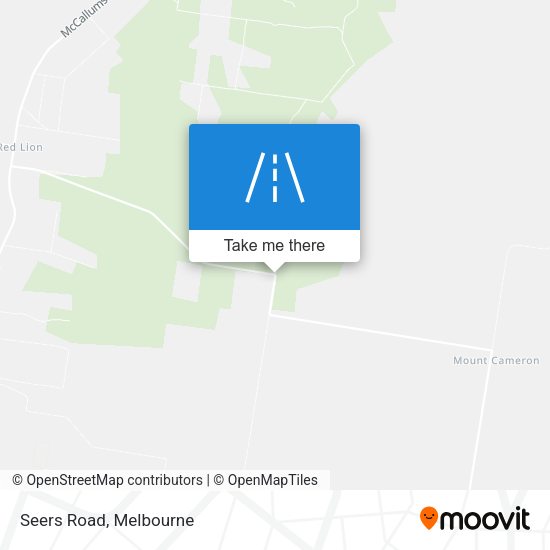Seers Road map