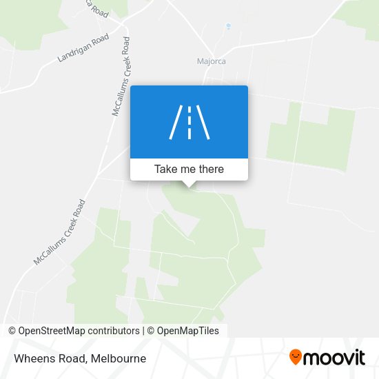 Wheens Road map