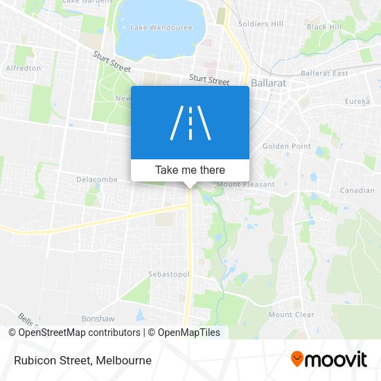 Rubicon Street map