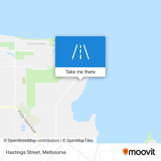 Hastings Street map