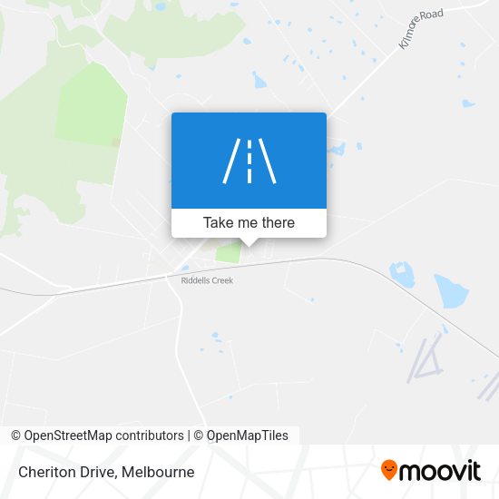 Cheriton Drive map