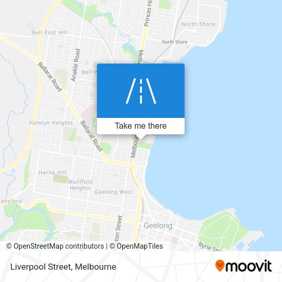 Liverpool Street map