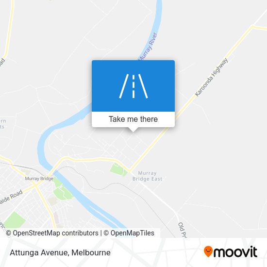 Attunga Avenue map