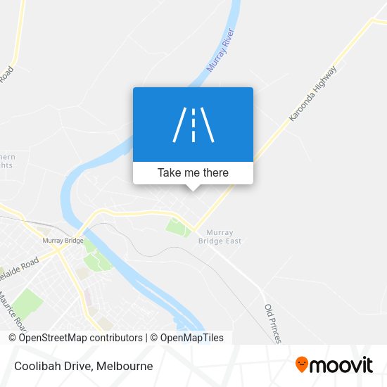 Coolibah Drive map