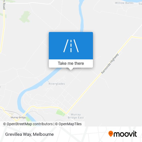 Grevillea Way map