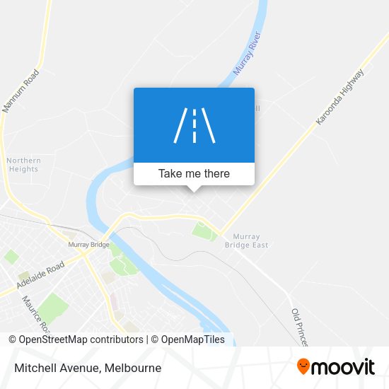 Mitchell Avenue map