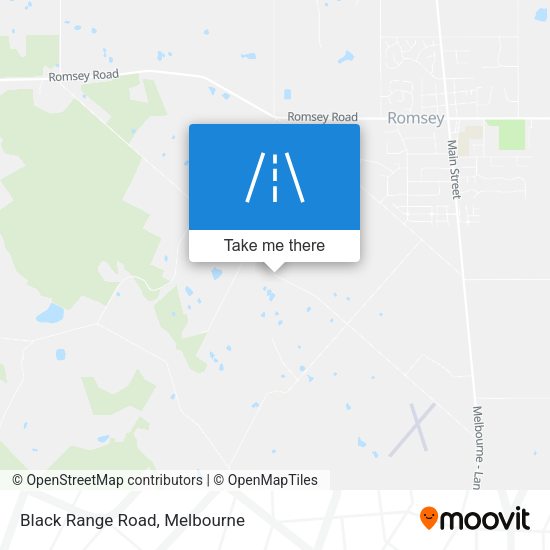 Black Range Road map