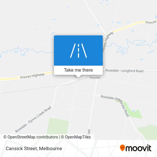 Cansick Street map
