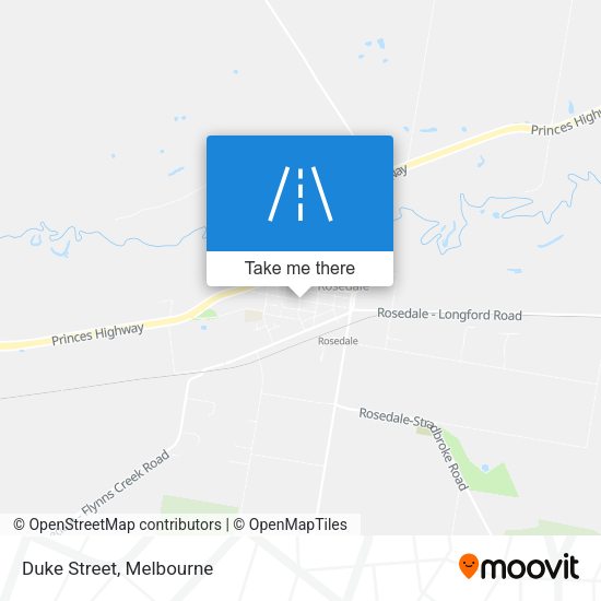 Duke Street map