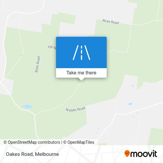 Oakes Road map