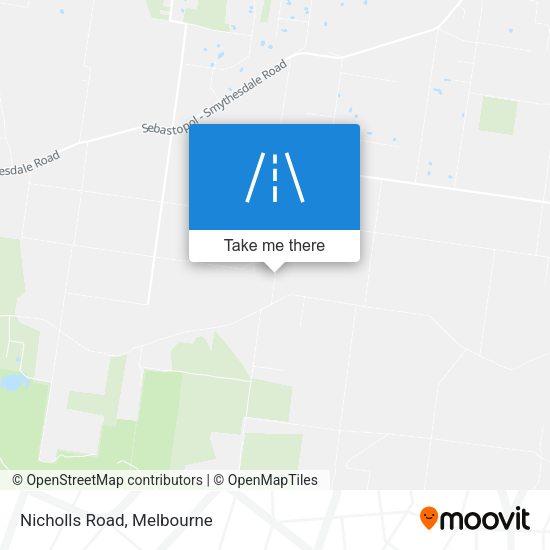 Nicholls Road map