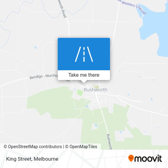 King Street map