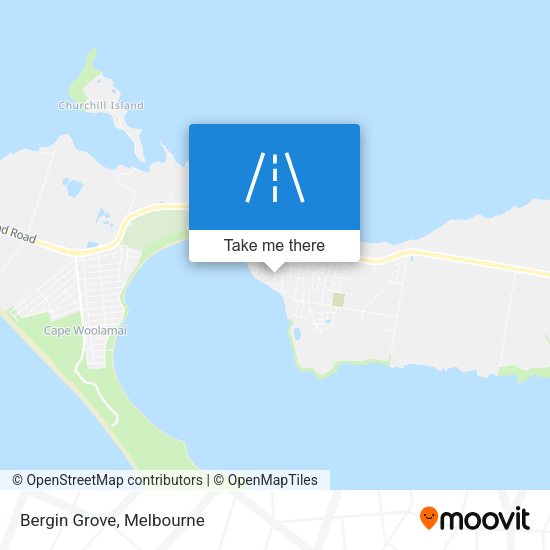Bergin Grove map