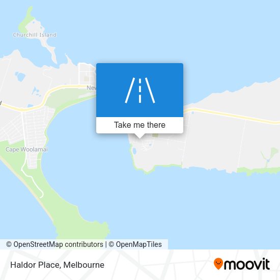Haldor Place map