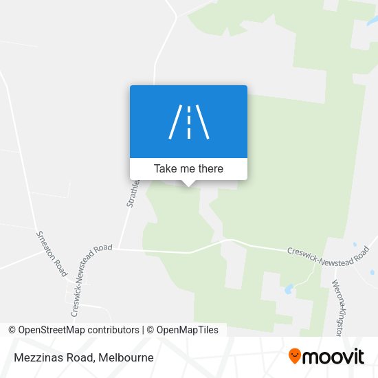 Mezzinas Road map