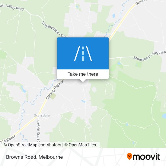 Browns Road map