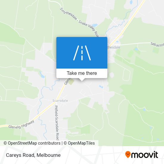 Careys Road map