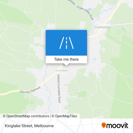 Kinglake Street map