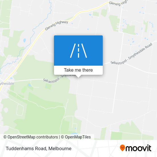 Tuddenhams Road map
