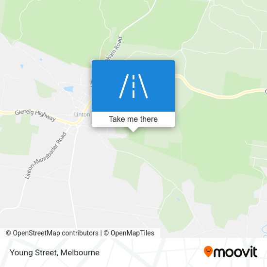 Young Street map