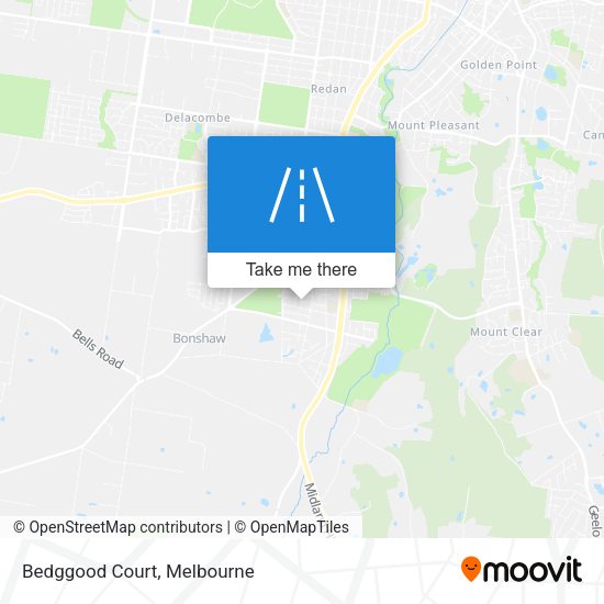 Bedggood Court map