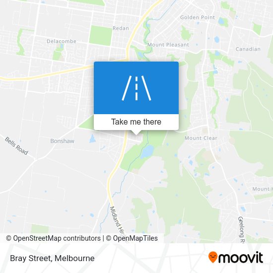 Bray Street map