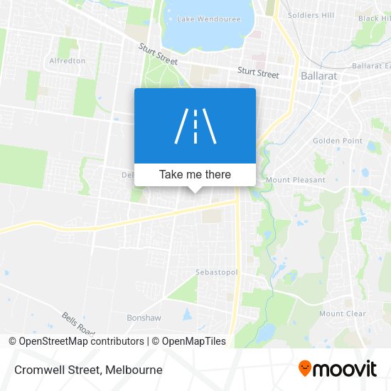 Cromwell Street map