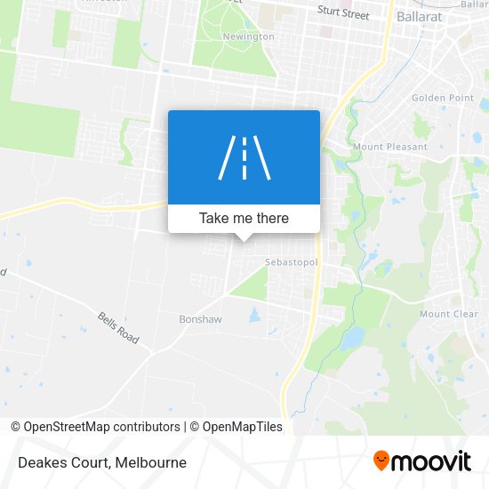 Deakes Court map