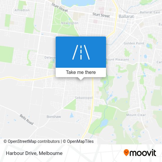 Harbour Drive map