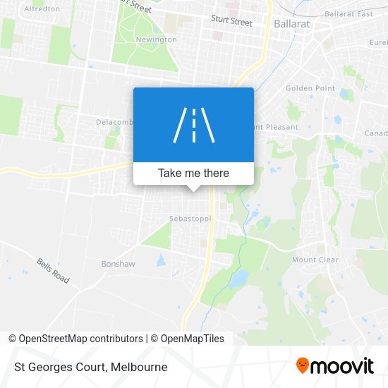 St Georges Court map