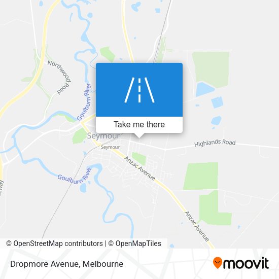 Dropmore Avenue map