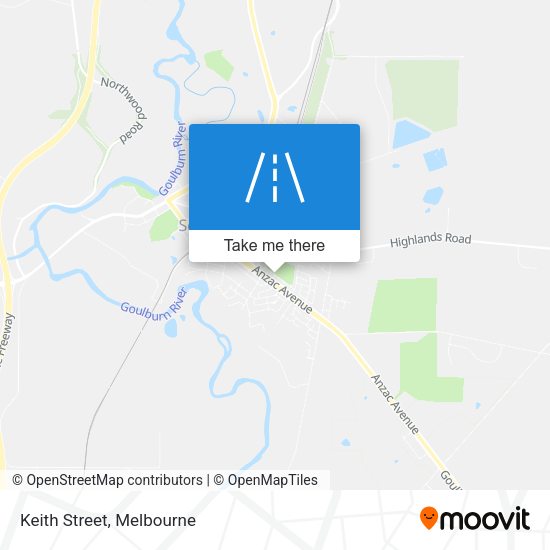 Keith Street map