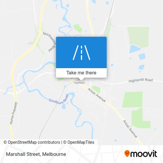 Marshall Street map