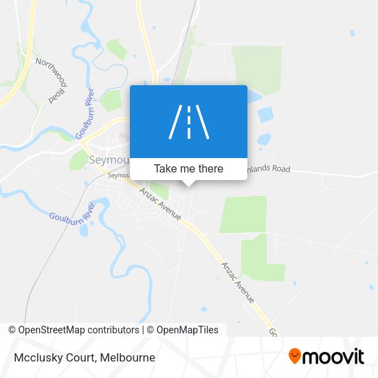 Mcclusky Court map