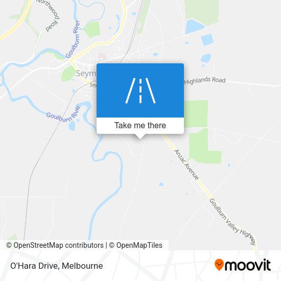 O'Hara Drive map