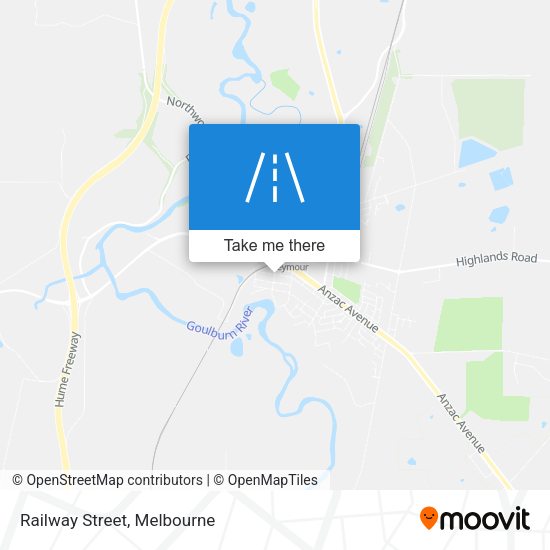 Railway Street map