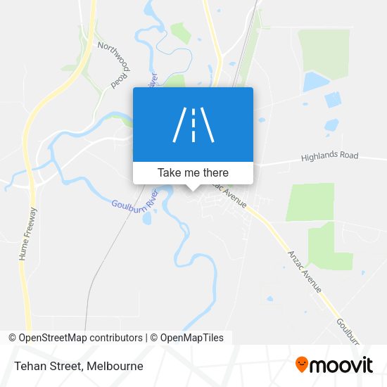 Tehan Street map