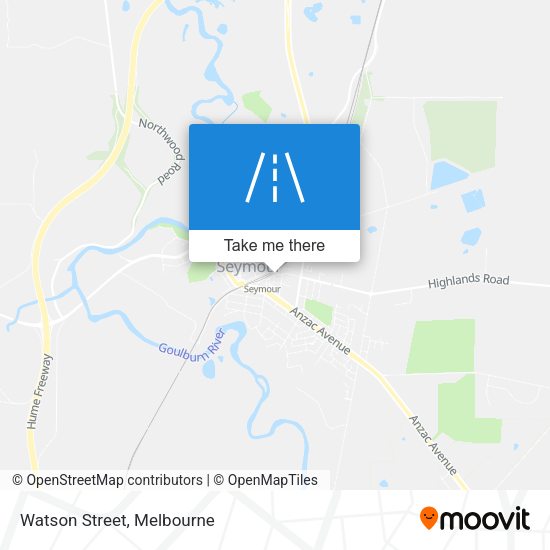 Watson Street map
