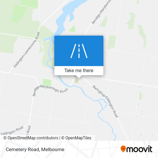 Cemetery Road map