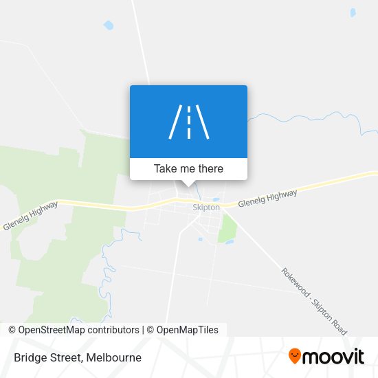 Bridge Street map