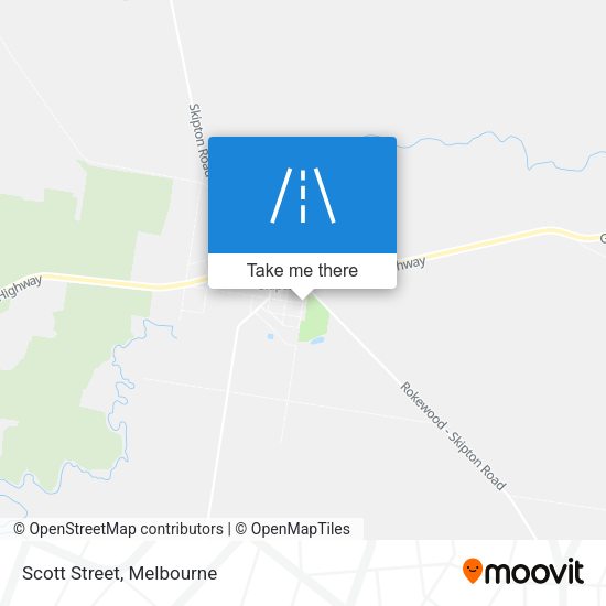 Scott Street map