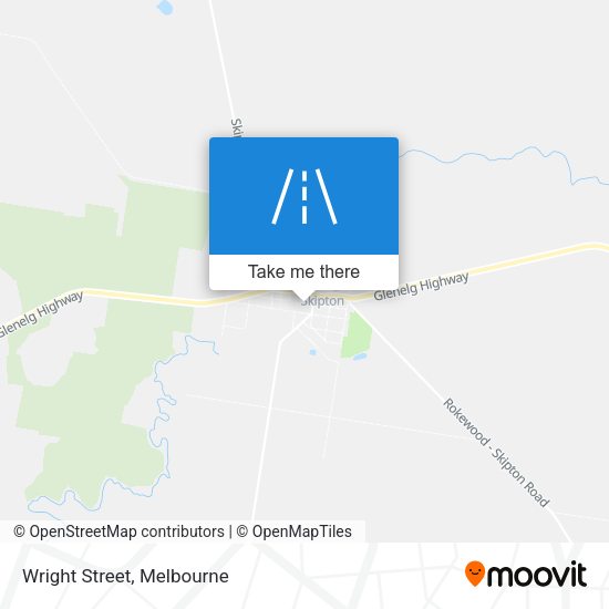 Wright Street map