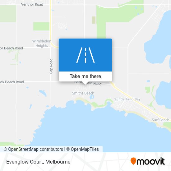 Evenglow Court map