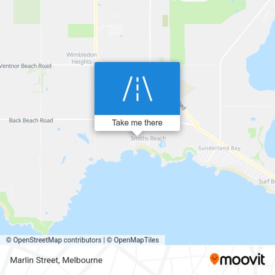 Marlin Street map
